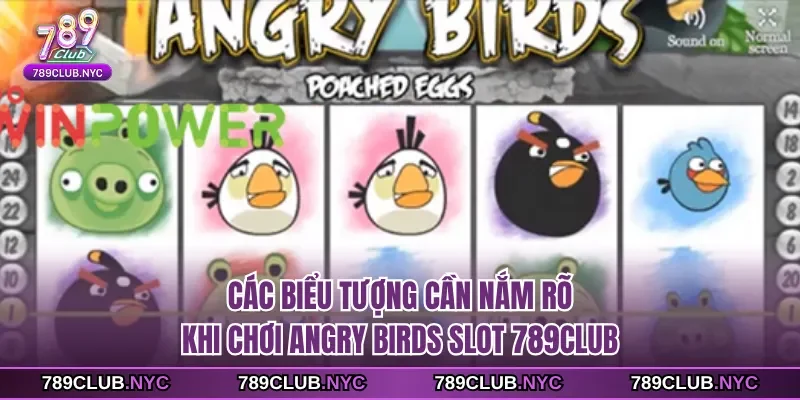 Các biểu tượng cần nắm rõ khi chơi Angry birds slot 789club